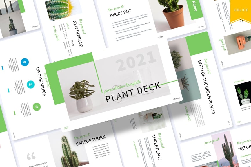 Plant Deck | Google Slides Template