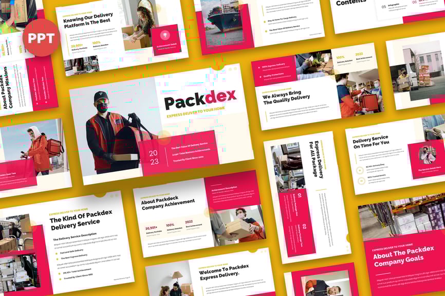 Packdex - Express Delivery Powerpoint