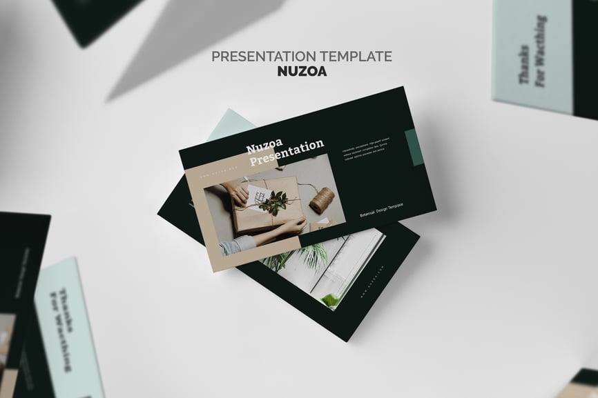 Nuzoa : Botanical Powerpoint Template