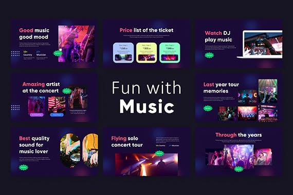 Music Powerpoint Template
