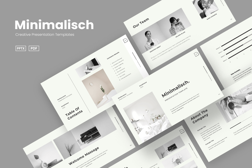 Minimalisch Powerpoint