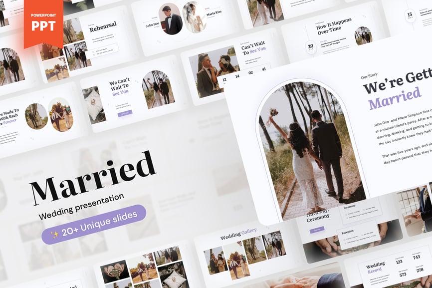 Married - Wedding PowerPoint Presentation