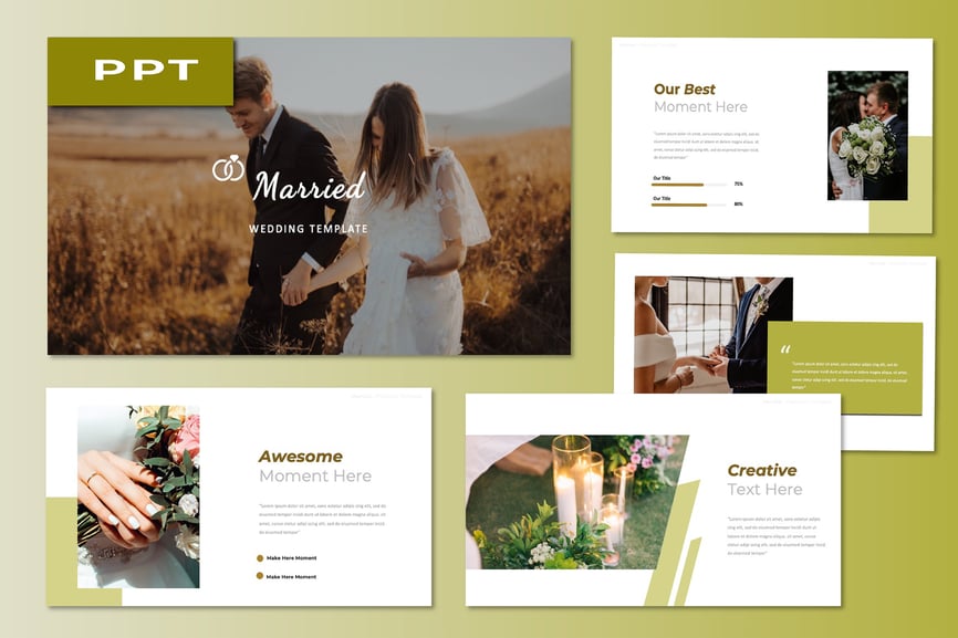 Married Wedding Powerpoint