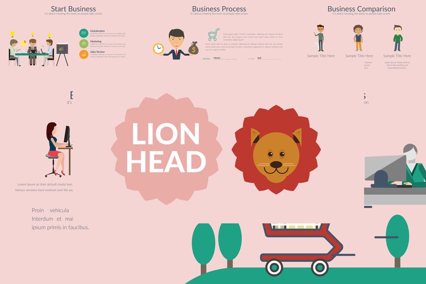 LIONHEAD Powerpoint Template