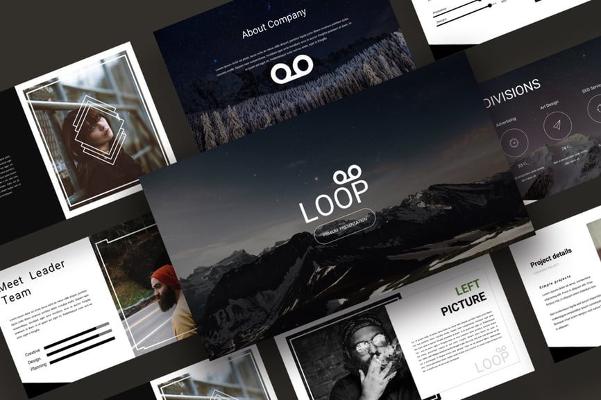Loop Creative Powerpoint