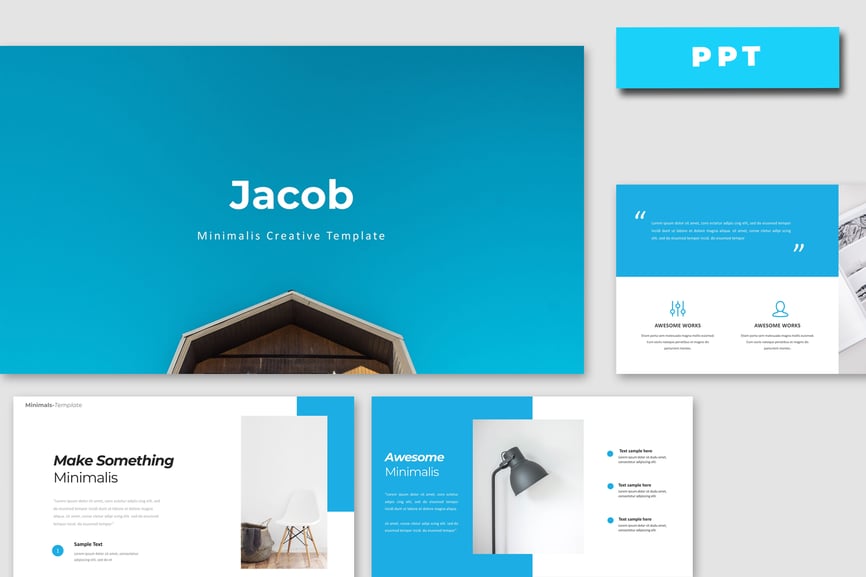 Jacob Minimalis PowerPoint