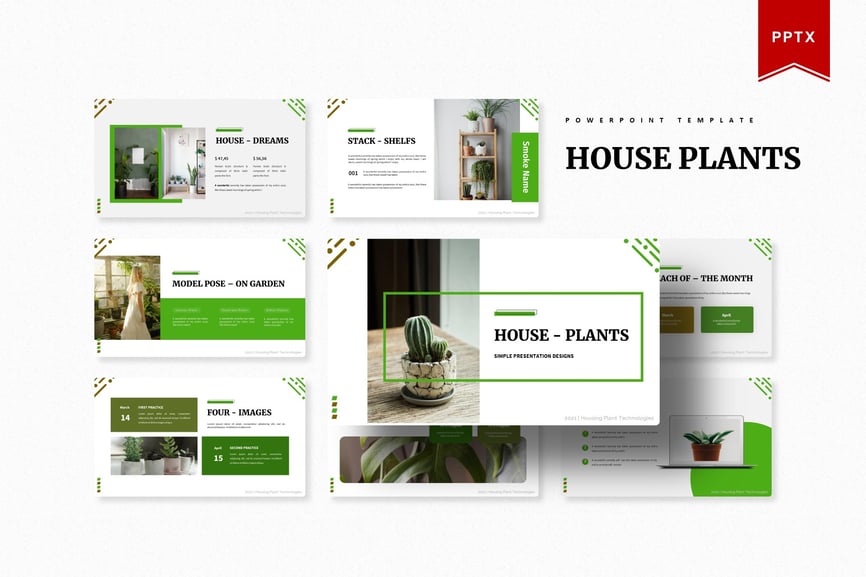 House Plants | Powerpoint Template