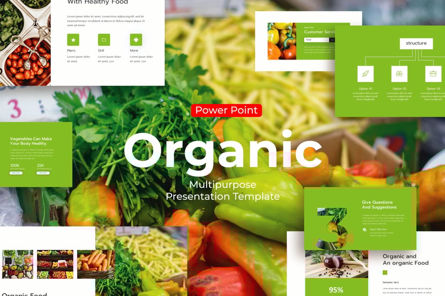 Organic - PowerPoint Template
