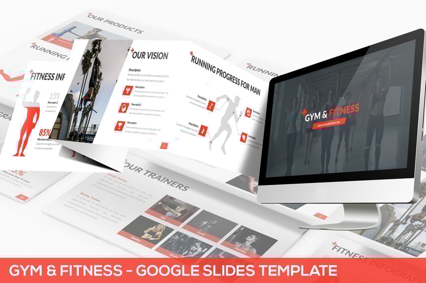 Gym & Fitness - Google Slides Template