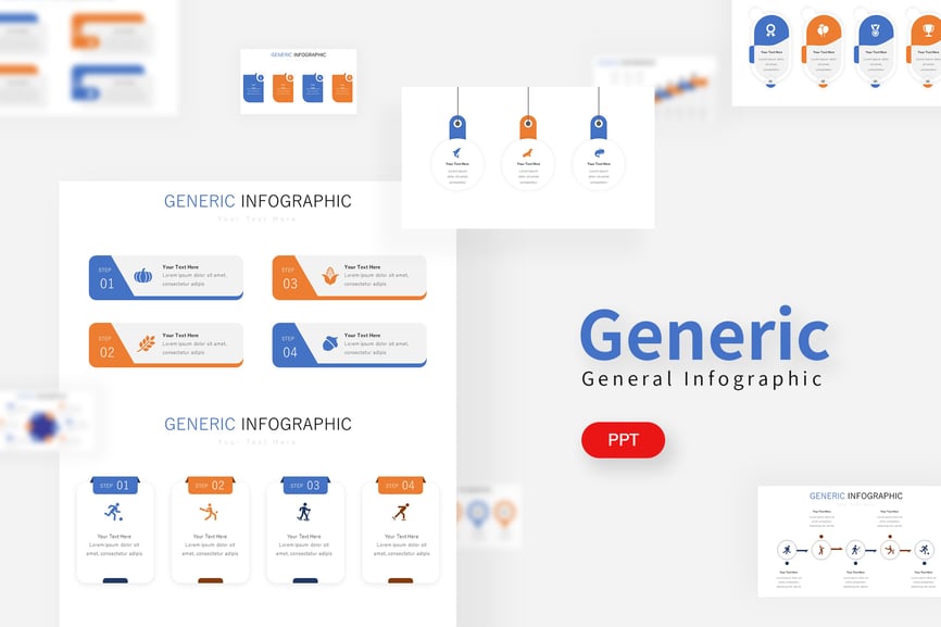 138 Generic Infographic - Powerpoint Template