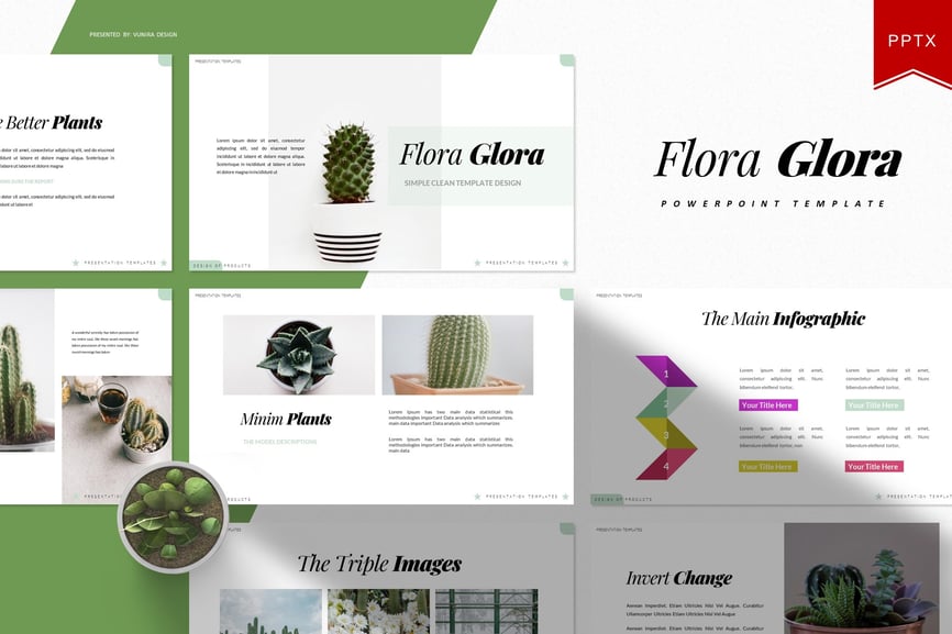 Flora Glora | Powerpoint Template