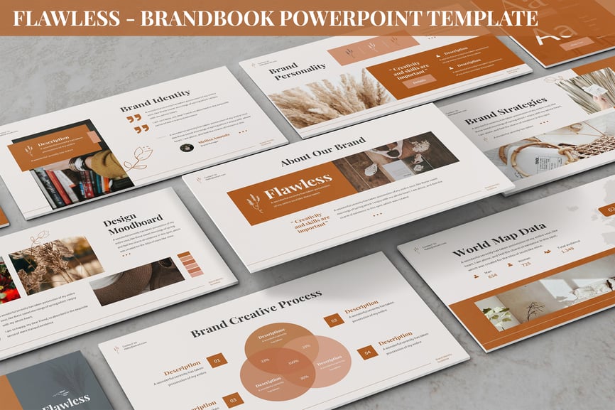 Flawless - Brandbook Powerpoint Template