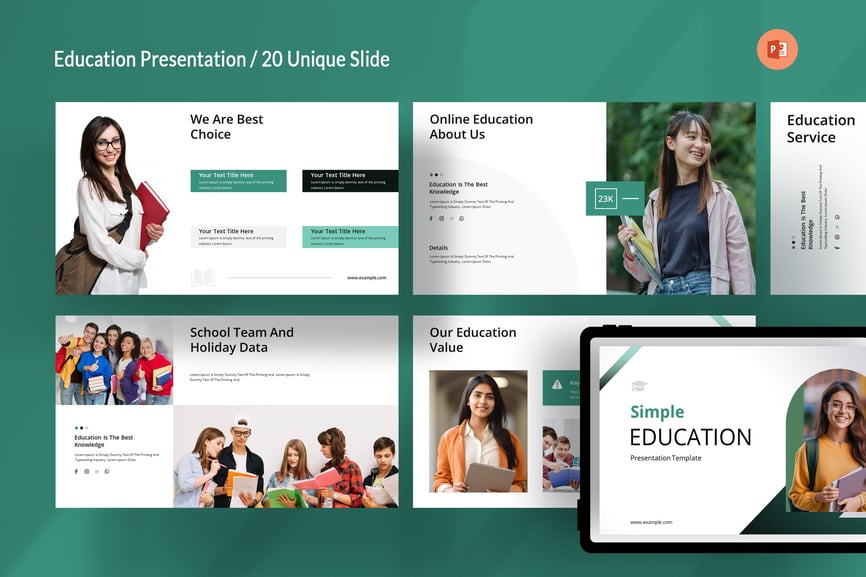 Education Presentation Template