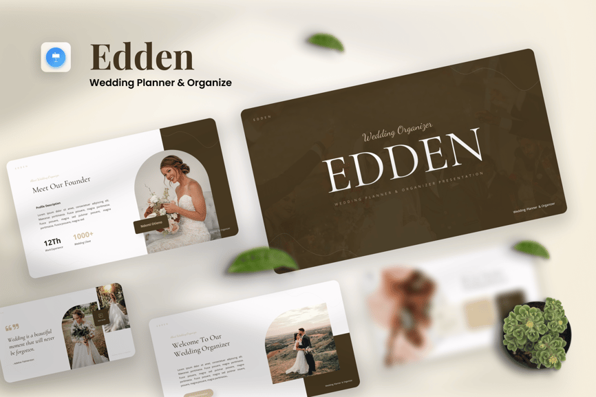 Edden - Wedding Planner & Organize Keynote