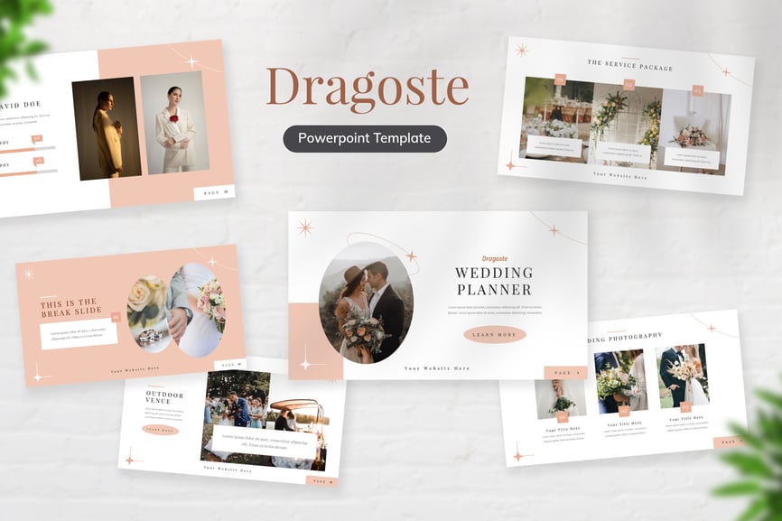 Dropdown Google Slides Presentation Template