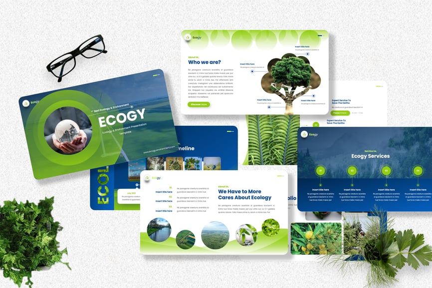 Ecogy - Ecology & Environment Powerpoint Template