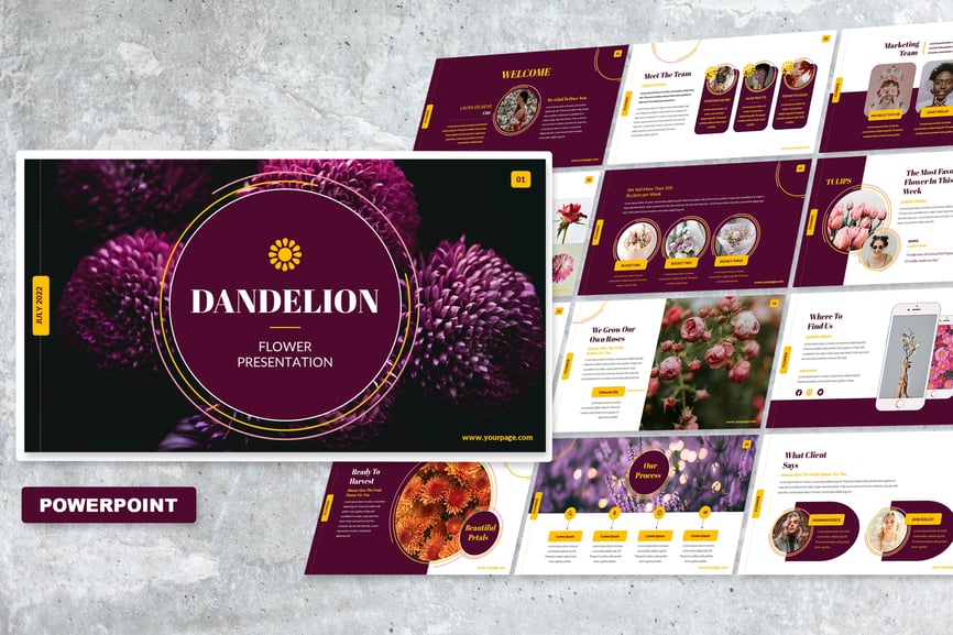 85 Dandelion - Powerpoint