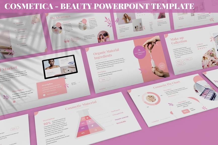 Cosmetica - Beauty Powerpoint Template