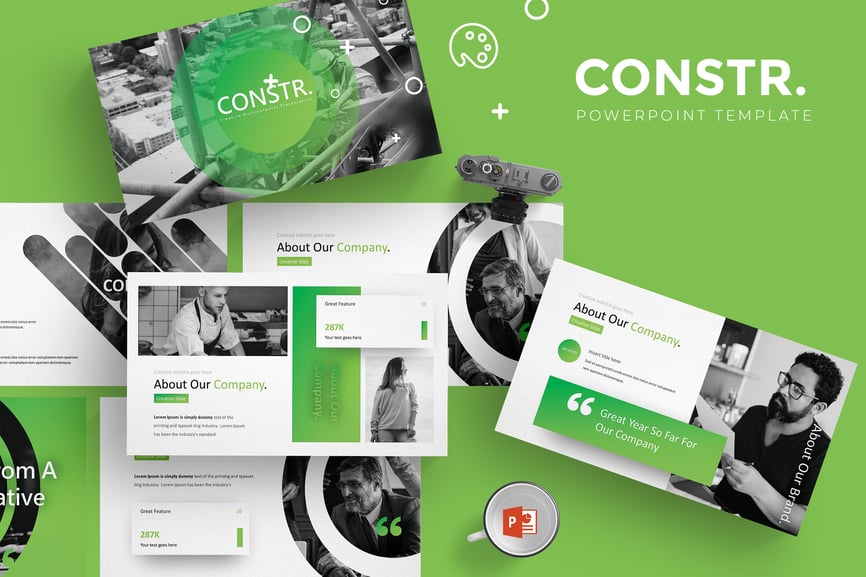 Constr - Powerpoint Template