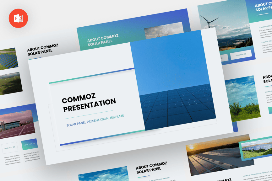 Commoz - Solar Panel Powerpoint Template