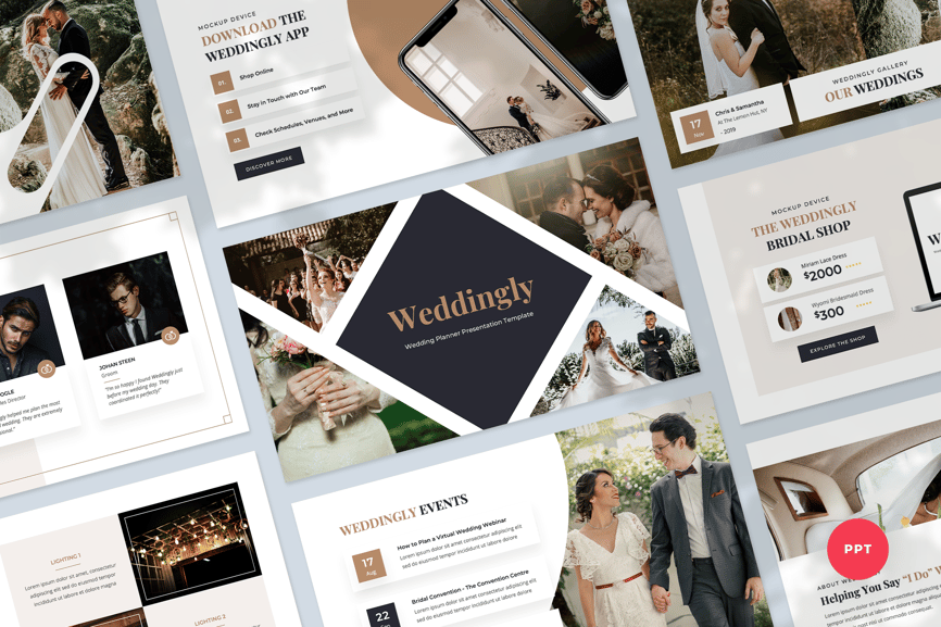 Wedding Planner PowerPoint Presentation Template