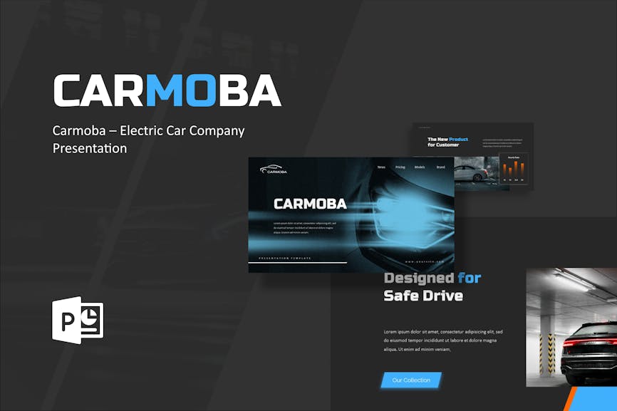 Carmoba – Electric Car Company Powerpoint