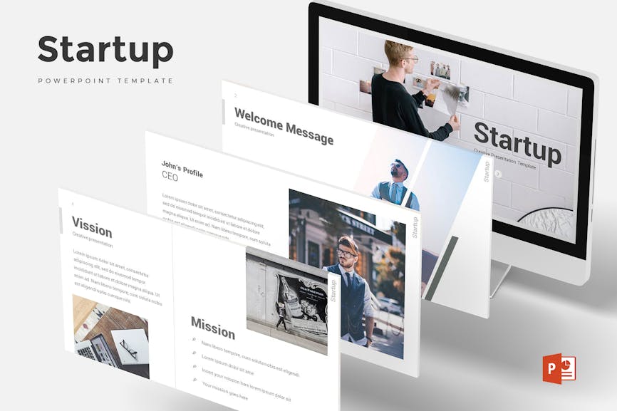 Startup - Powerpoint Template