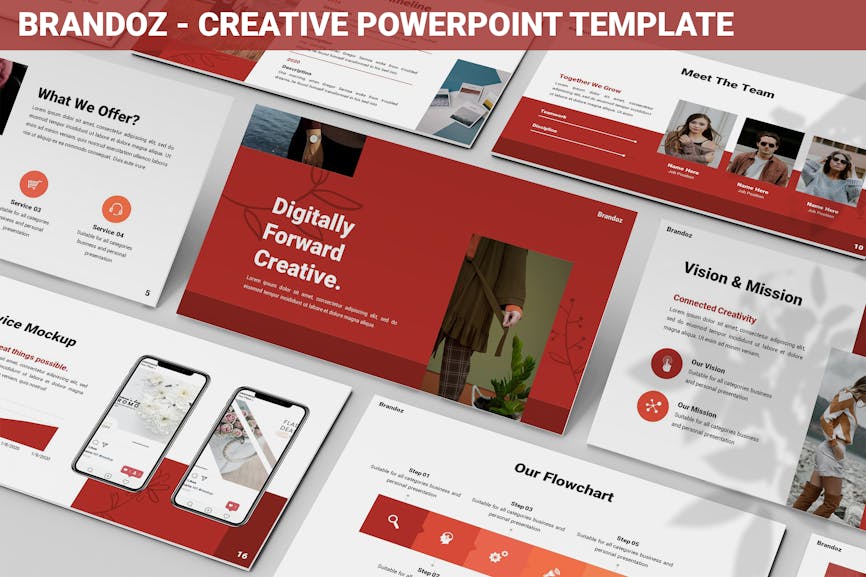 Brandoz - Creative Powerpoint Template