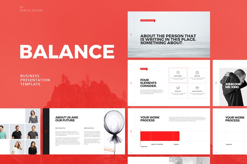 Balance - Powerpoint Template