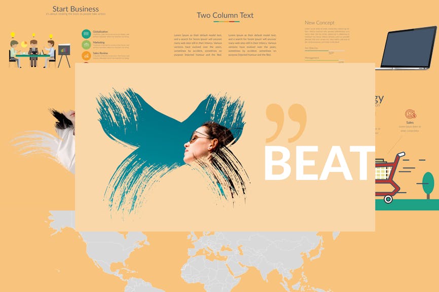 BEAT Powerpoint Template