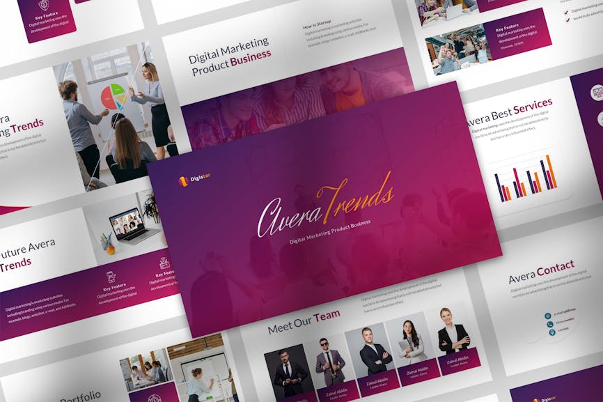 Avera Marketing Powerpoint Template
