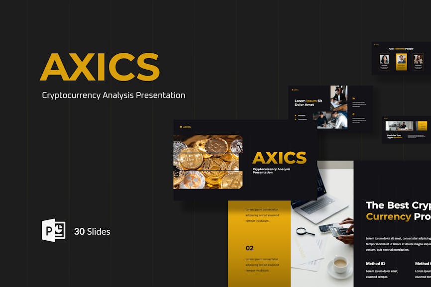 Axics - Cryptocurrency Analysis PowerPoint
