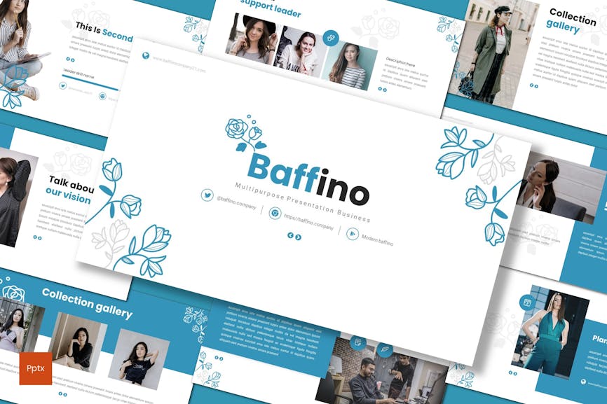Baffino - Fashion Powerpoint Template