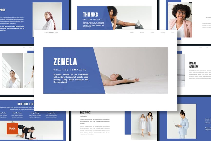 Zenela - Business Powerpoint Template