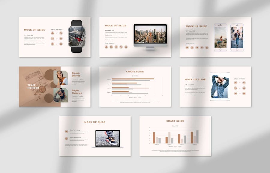 Vermillion Minimal PowerPoint Template