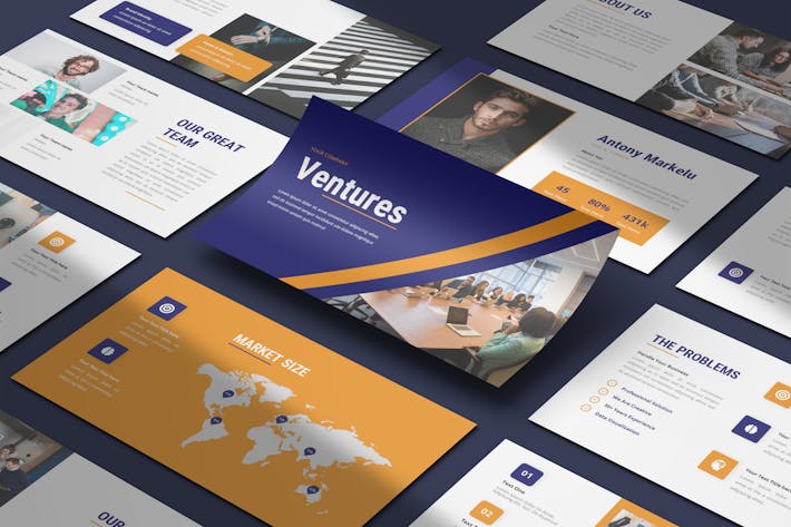 Ventures - Powerpoint Template