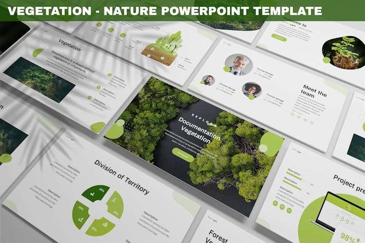 Vegetation - Nature Powerpoint Template