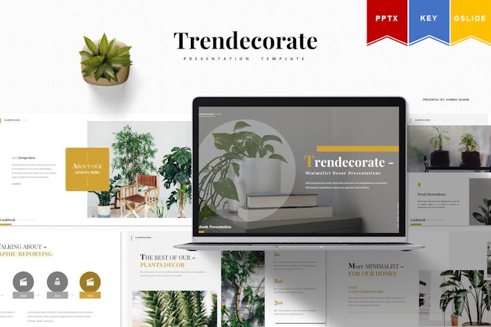 Trendecorate | Powerpoint, Keynote, Google Slides