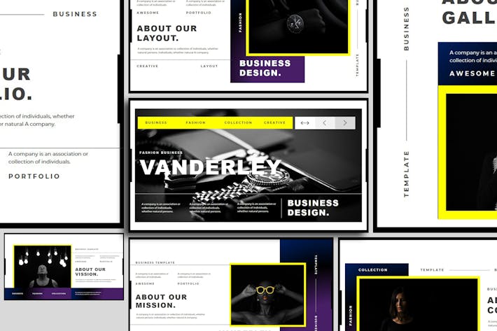 Vanderley - Business Presentation PowerPoint