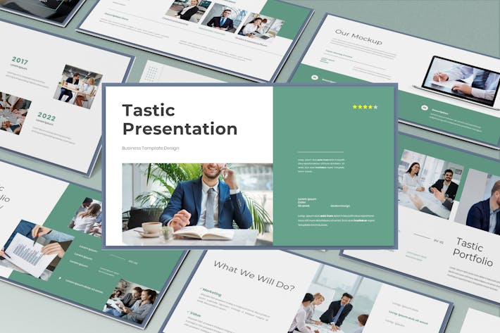 Tastic - Business Presentation Powerpoint Template