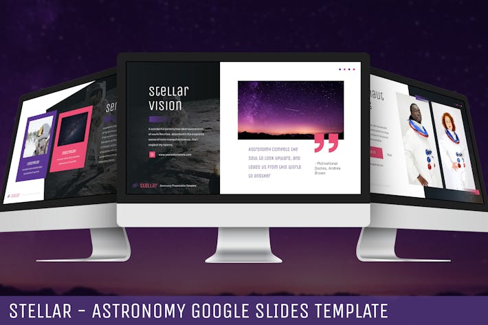 Stellar - Astronomy Google Slides Template