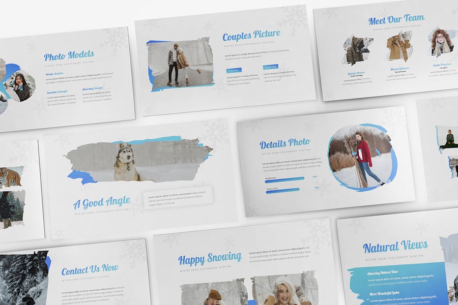 Snowhee Powerpoint Template