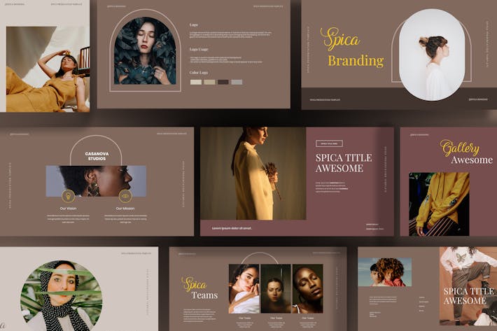 Spica Branding Powerpoint