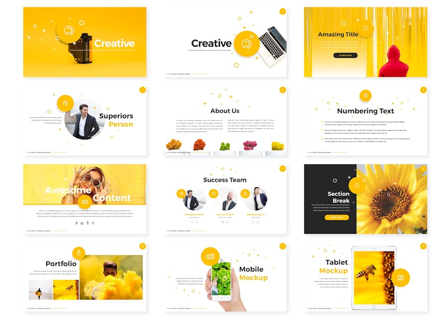 Creative Google Slide Template