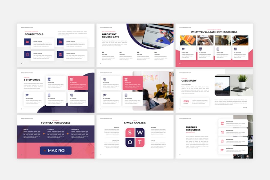 Seminary - Webinar & Seminar PowerPoint Template