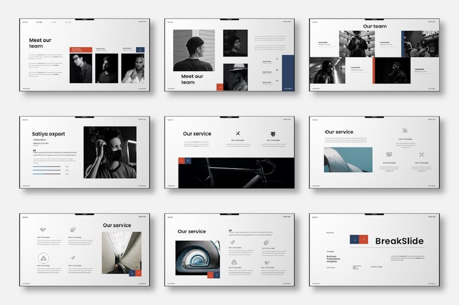 Satiya – Business PowerPoint Template