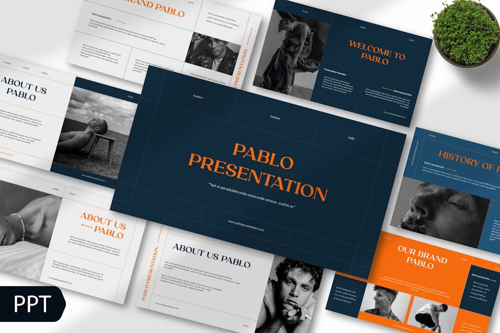 Pablo Creative Powerpoint Template
