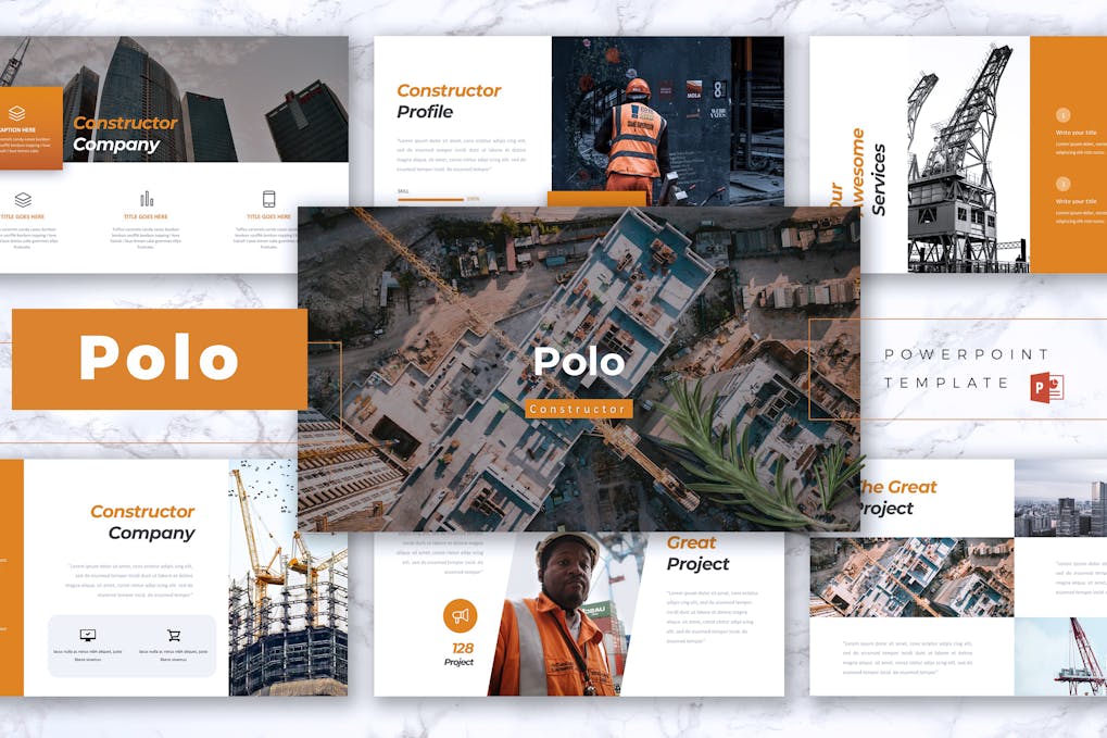 POLO - Construction Powerpoint Template