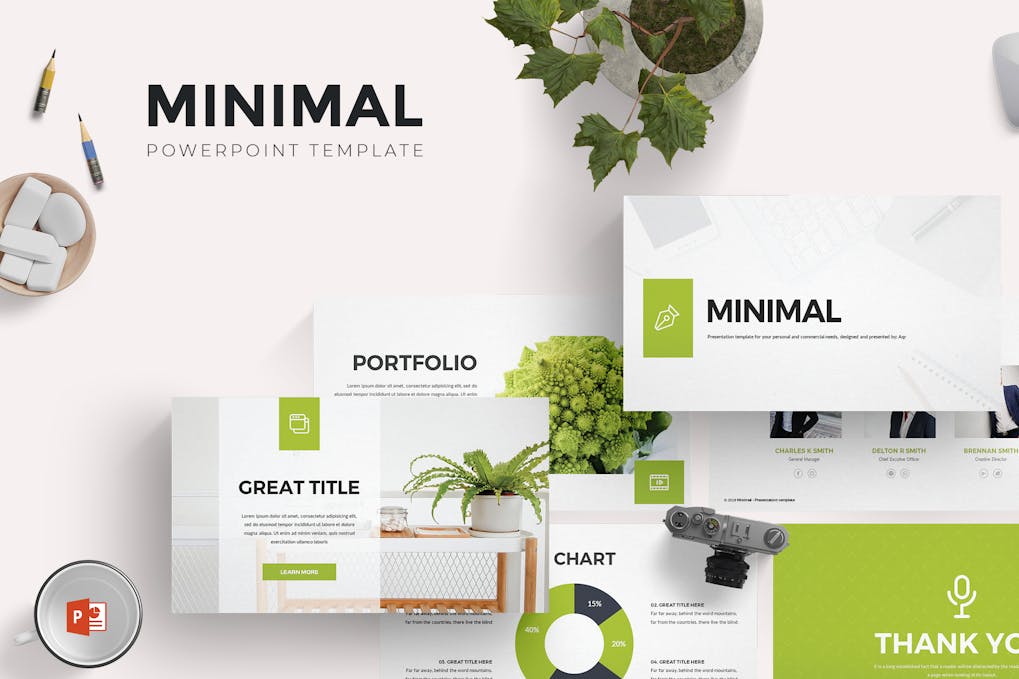 186 Minimal Powerpoint Template