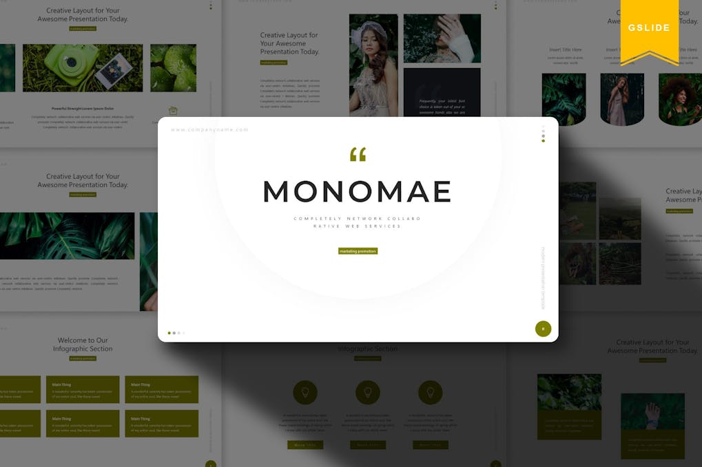 189 Monomae | Google Slides Template